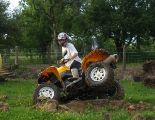  Cuatrimoto iniciación en Indre 